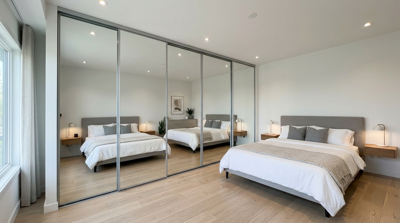 Choose a color that blends with walls